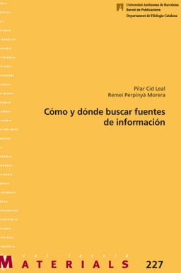 Imagen de portada del libro Cómo y dónde buscar fuentes de información