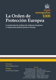 Imagen de portada del libro La orden de protección europea