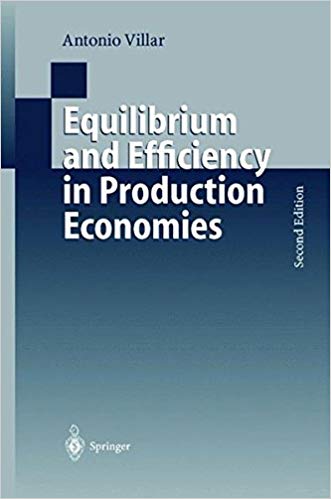 Imagen de portada del libro Equilibrium and efficiency in production economies