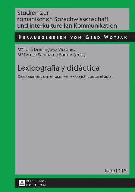 Imagen de portada del libro Lexicografía y didáctica