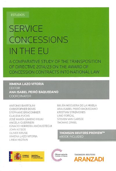 Imagen de portada del libro Service concessions in the EU