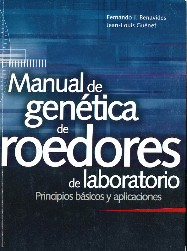 Imagen de portada del libro Manual de genética de roedores de laboratorio
