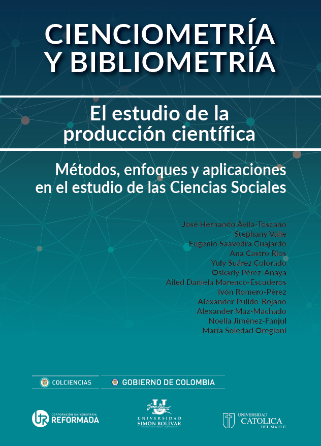 Imagen de portada del libro Cienciometría y bibliometría.  El estudio de la producción científica