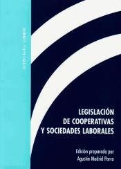 Imagen de portada del libro Legislación de cooperativas y sociedades laborales