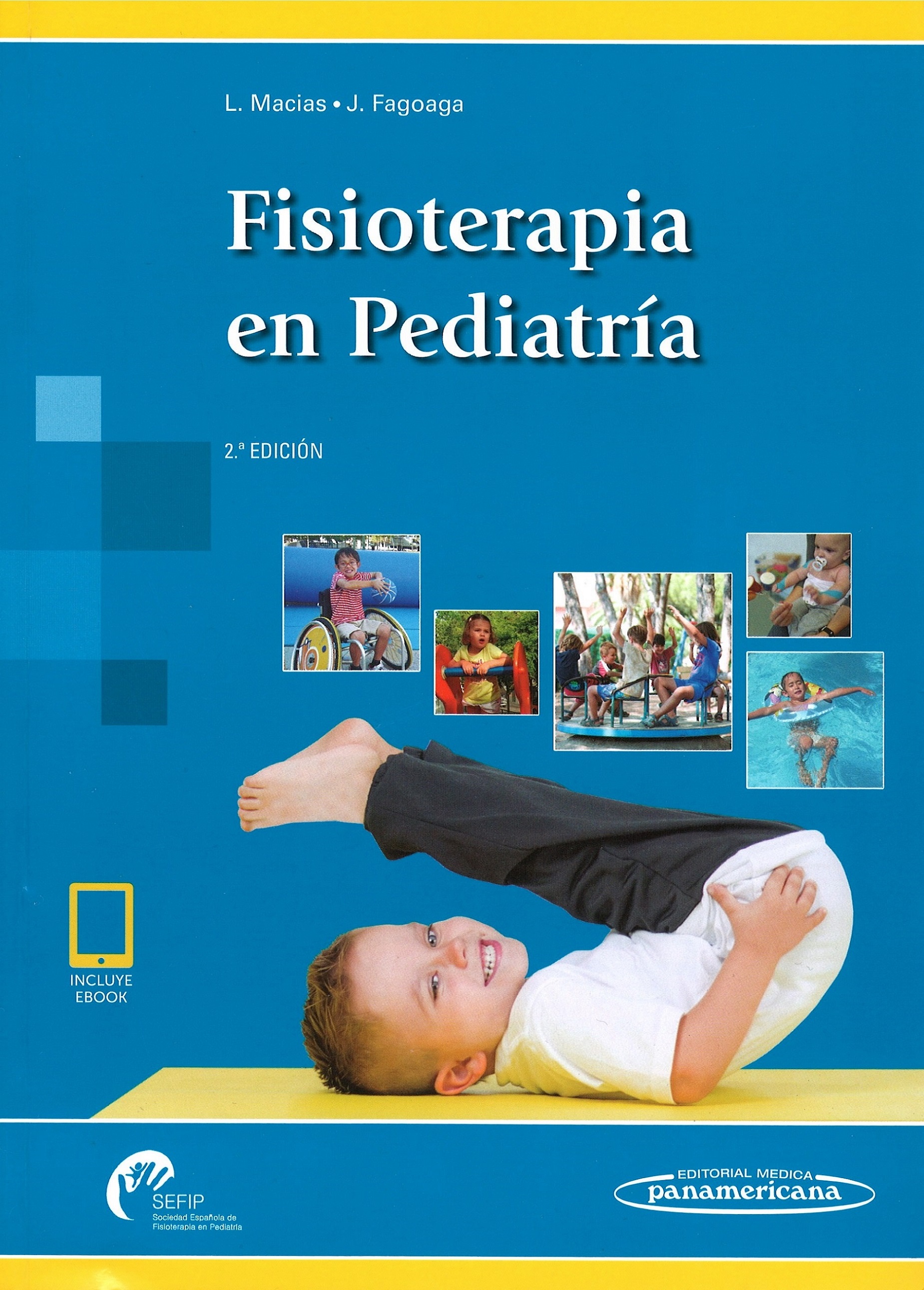 Imagen de portada del libro Fisioterapia en pediatría