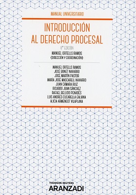 Imagen de portada del libro Introducción al derecho procesal