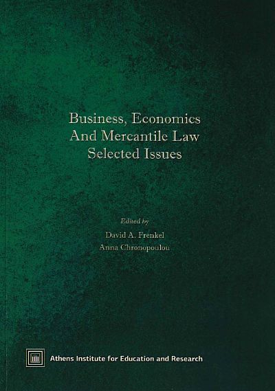 Imagen de portada del libro Business, economics and mercantile law