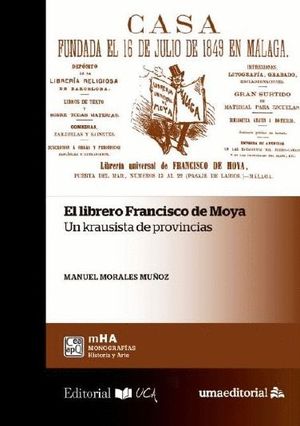 Imagen de portada del libro El librero Francisco de Moya