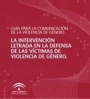 Imagen de portada del libro Guía para la comunicación de la violencia de género.