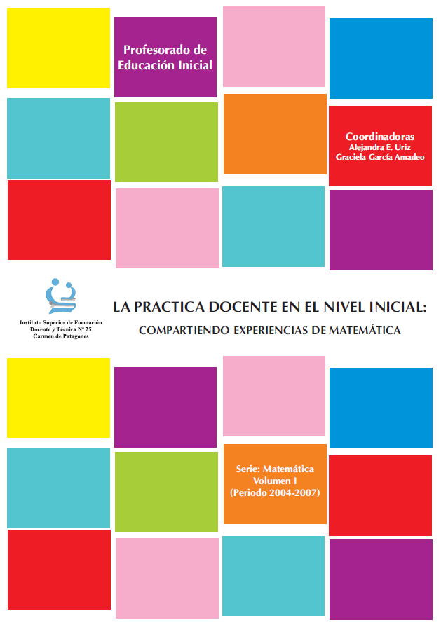 Imagen de portada del libro La práctica docente en el nivel inicial: compartiendo experiencias de matemáticas