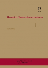 Imagen de portada del libro Mecànica i teoria de mecanismes