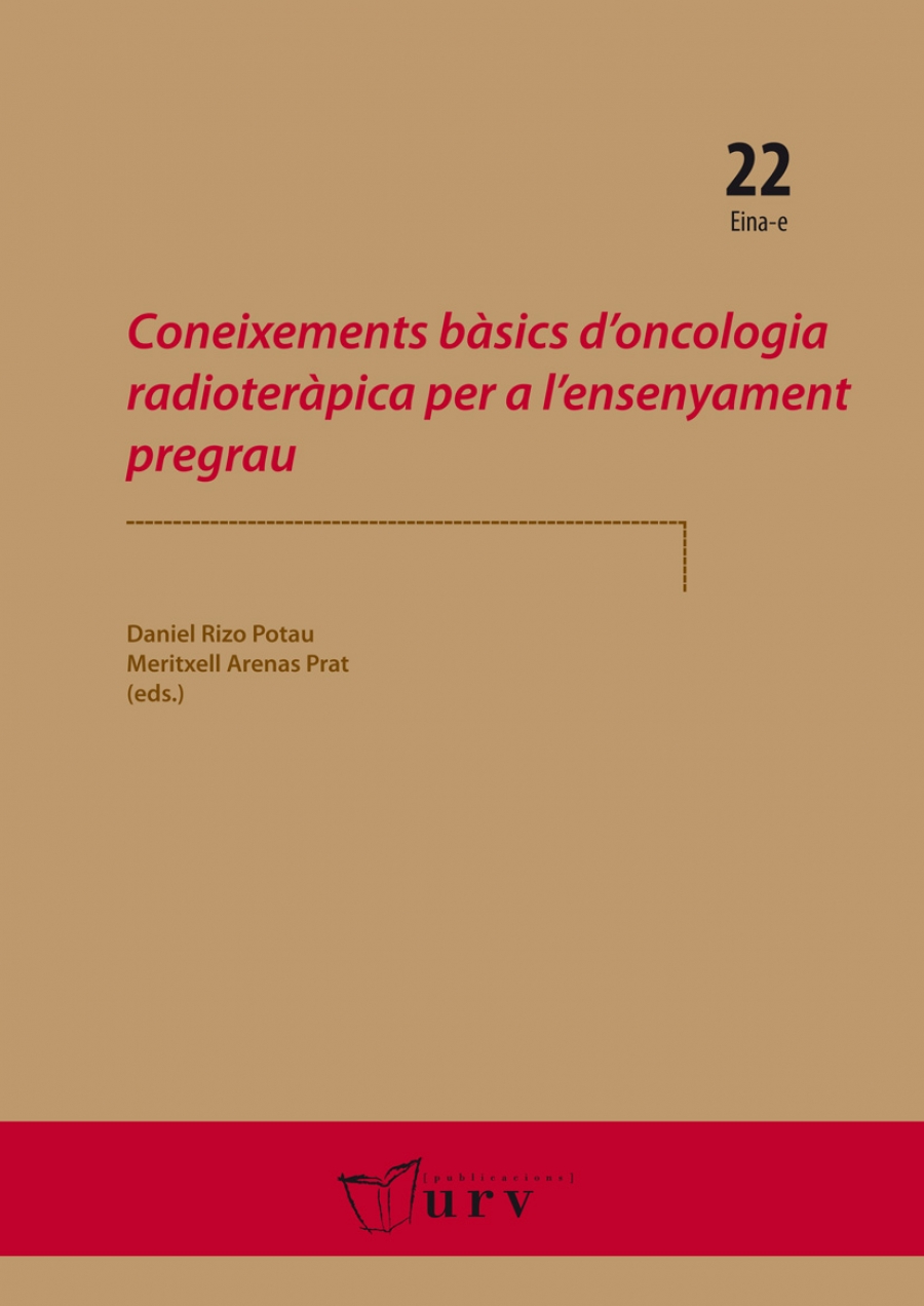 Imagen de portada del libro Coneixements bàsics d’oncologia radioteràpica per a l’ensenyament pregrau