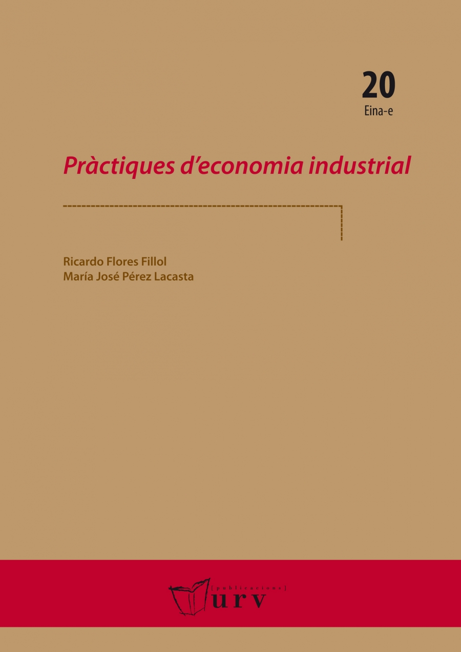 Imagen de portada del libro Pràctiques d'economia industrial