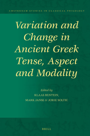 Imagen de portada del libro Variation and change in Ancient Greek tense, aspect and modality