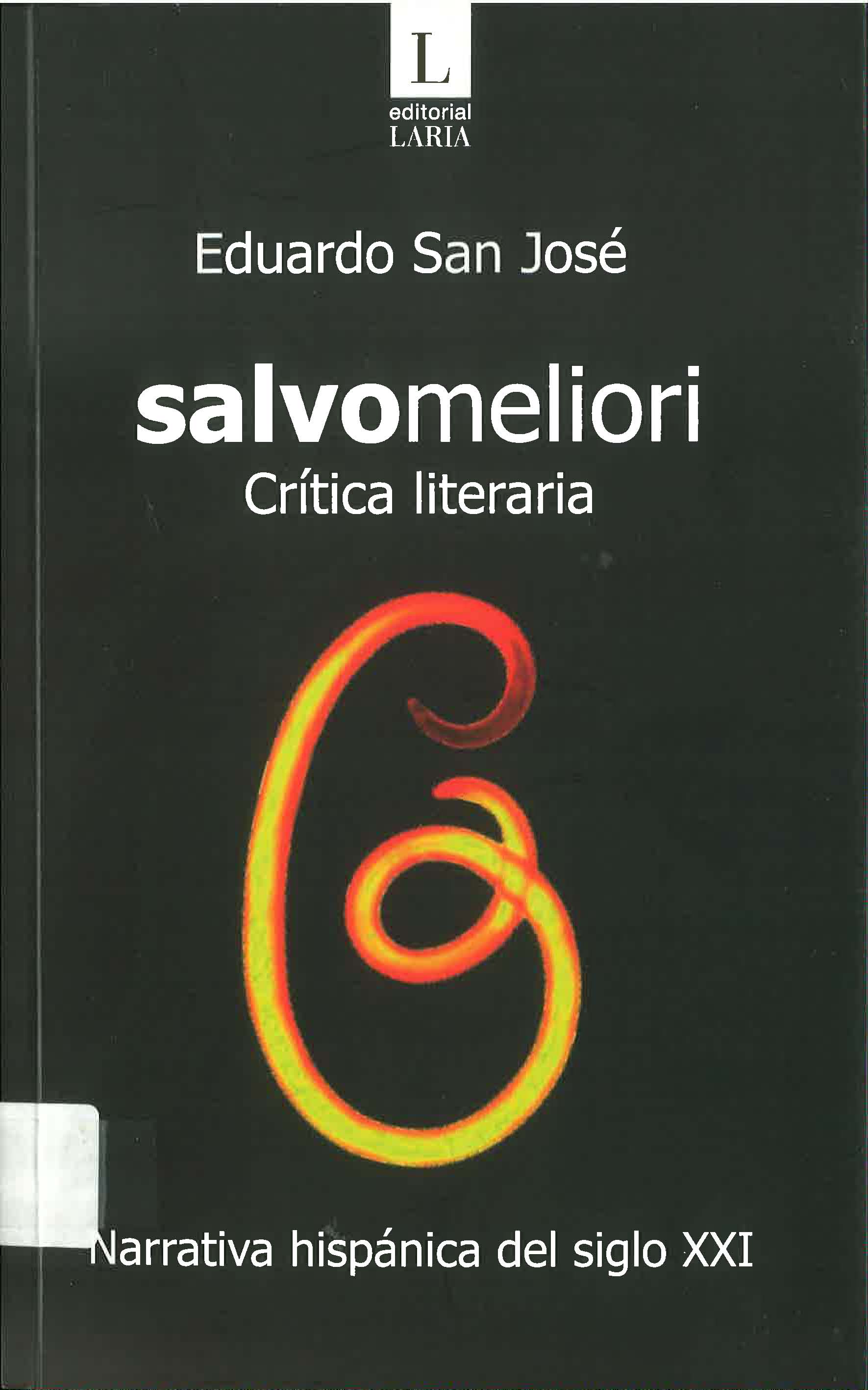 Imagen de portada del libro Salvo meliori