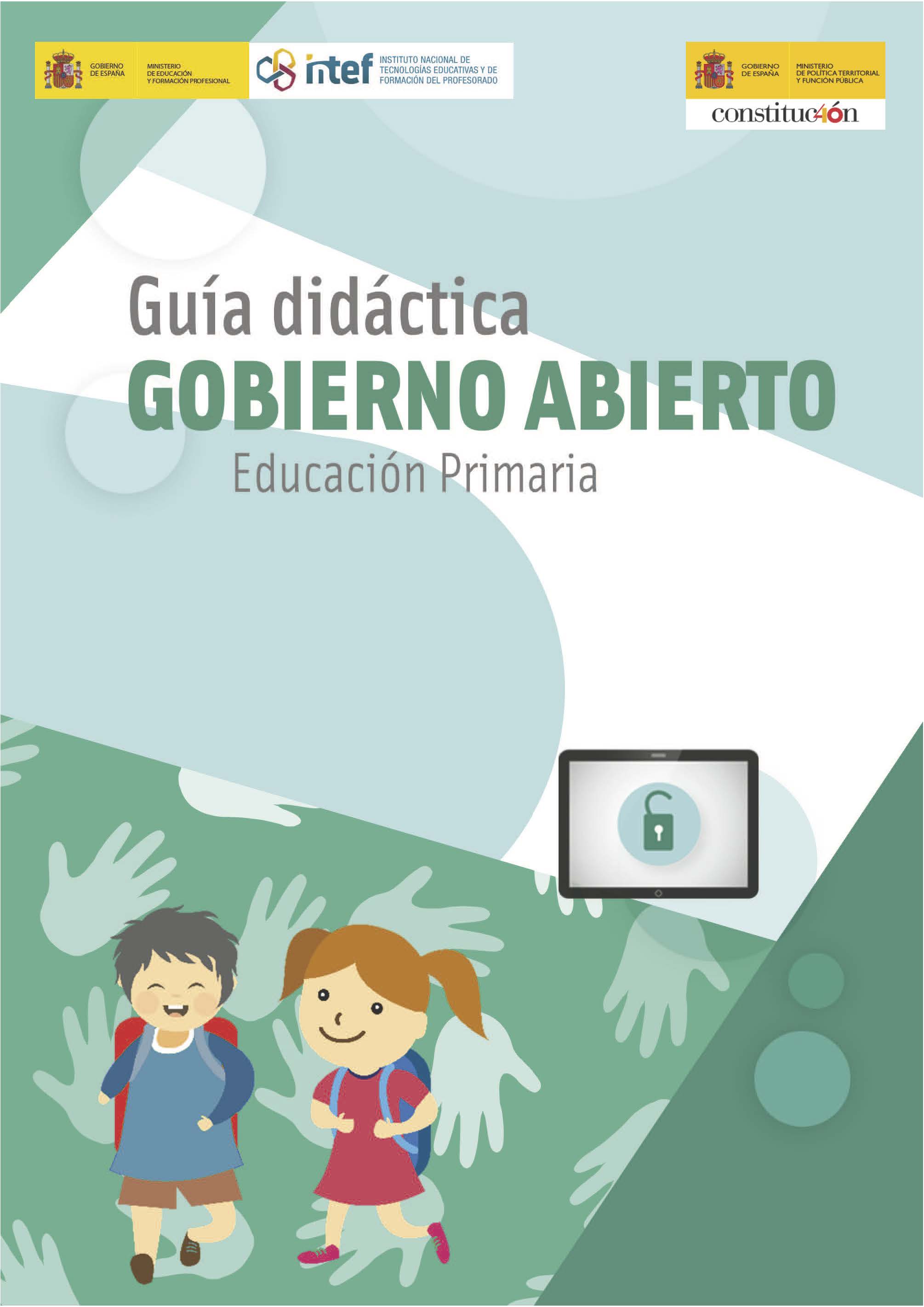 Imagen de portada del libro Guía didáctica Gobierno Abierto. Educación Primaria