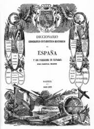 Imagen de portada del libro Diccionario geográfico-estadístico-histórico de España y sus posesiones de Ultramar