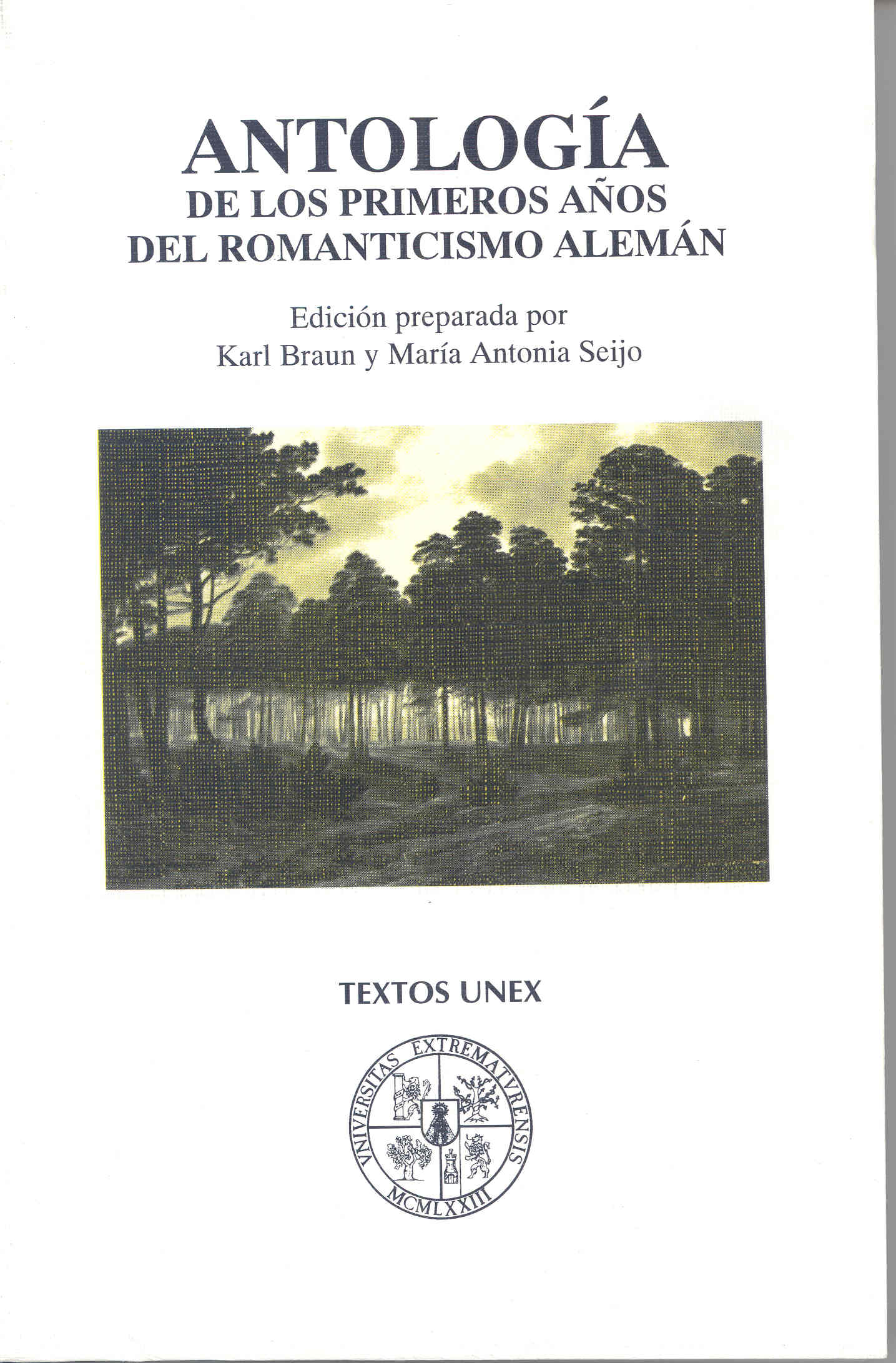 Imagen de portada del libro Antología de los primeros años del romanticismo alemán