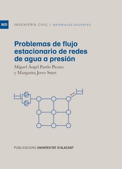 Imagen de portada del libro Problemas de flujo estacionario de redes de agua a presión
