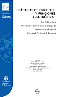 Imagen de portada del libro Prácticas de circuitos y funciones electrónicas