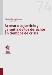 Imagen de portada del libro Acceso a la justicia y garantía de los derechos en tiempos de crisis