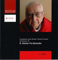 Imagen de portada del libro Investidura como doctor "honoris causa" del Excmo. Sr. D. Héctor Fix-Zamudio