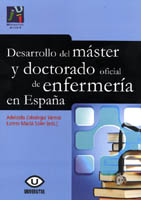 Imagen de portada del libro Desarrollo del Máster y Doctorado oficial de Enfermería en España