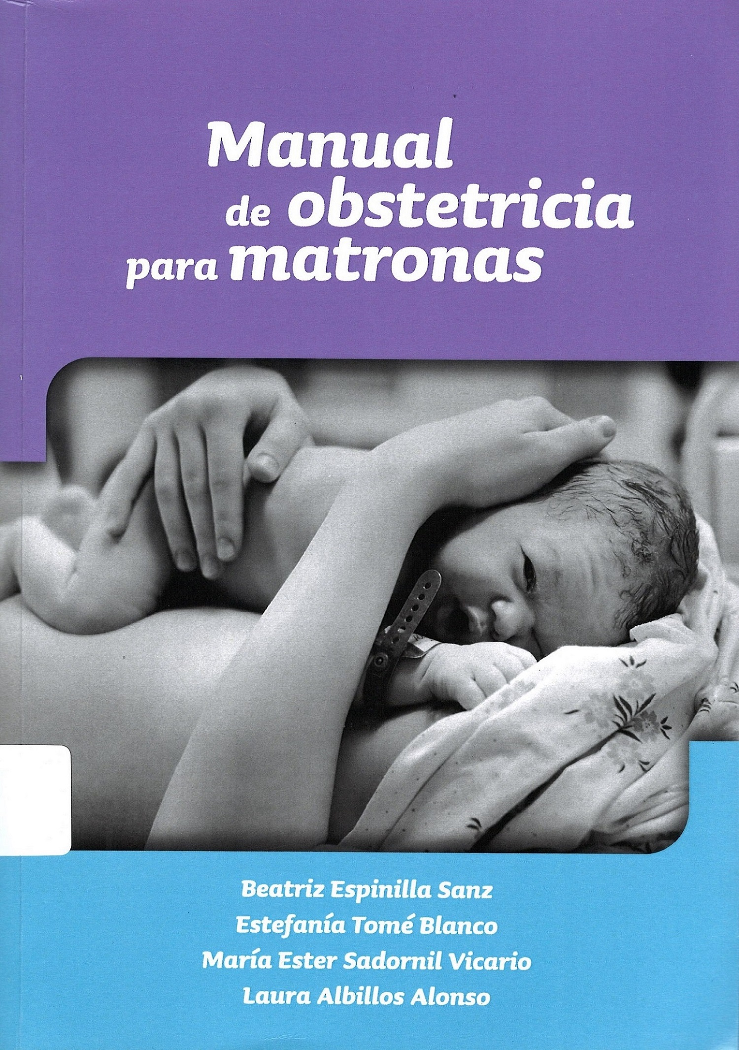 Imagen de portada del libro Manual de obstetricia para matronas