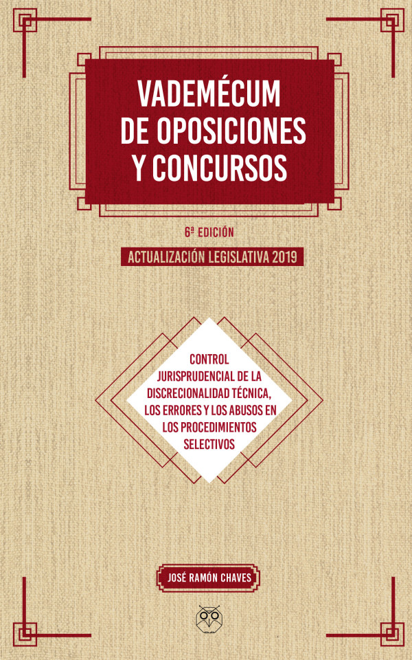 Imagen de portada del libro Vademécum de oposiciones y concursos