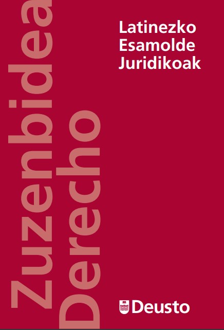 Imagen de portada del libro Latinezko esamolde juridikoak