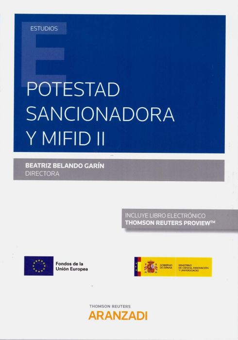 Imagen de portada del libro Potestad sancionadora y MIFID II