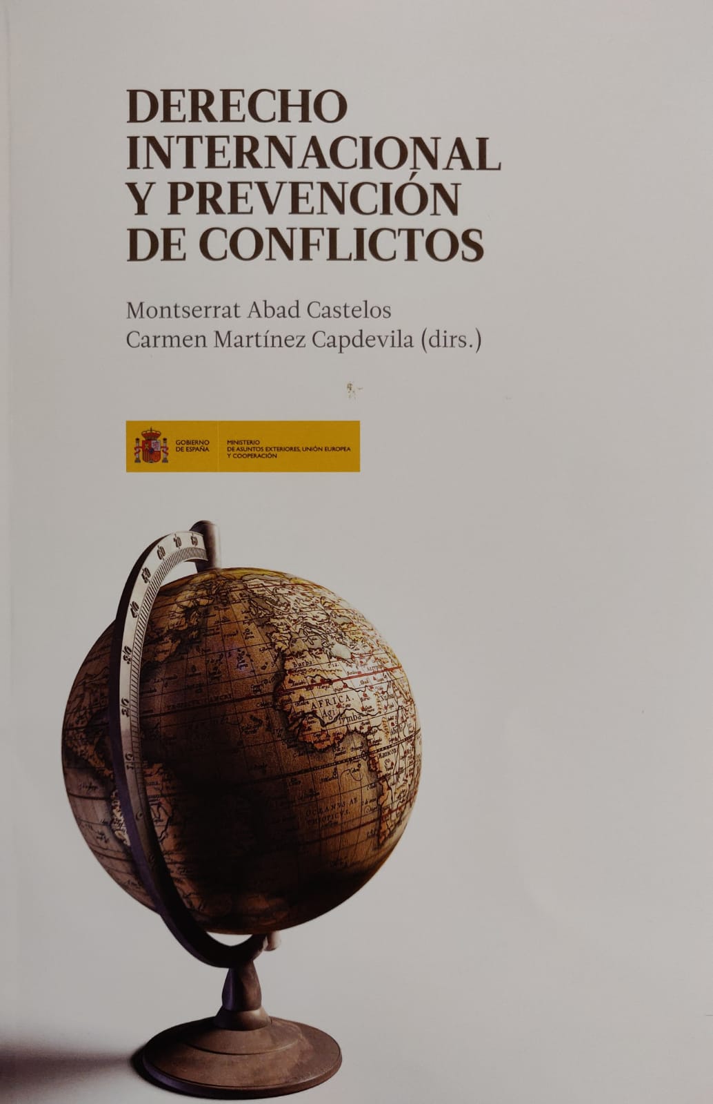 Imagen de portada del libro Derecho internacional y prevención de conflictos