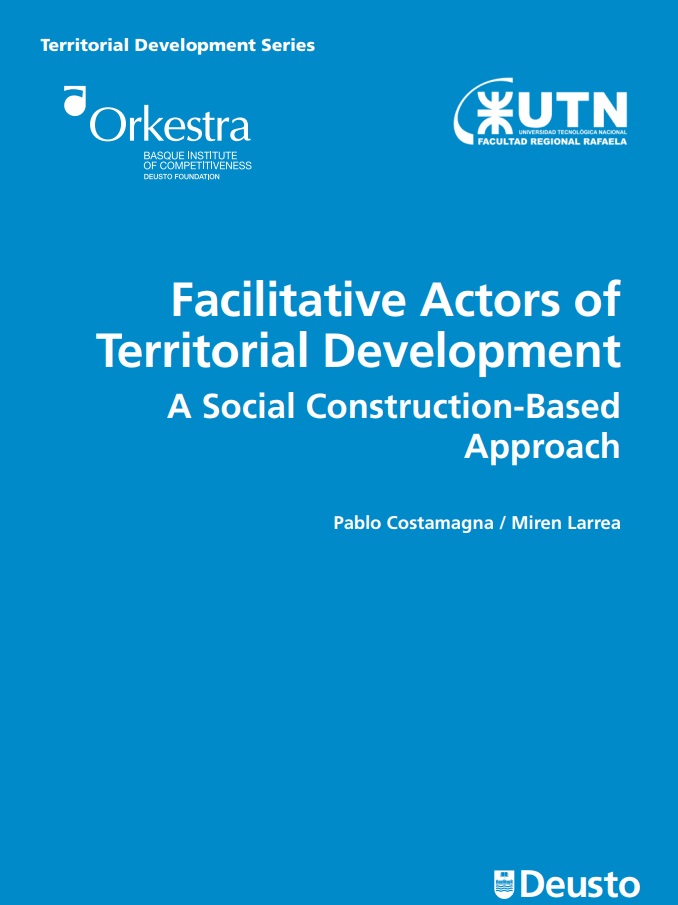 Imagen de portada del libro Facilitative actors of territorial development