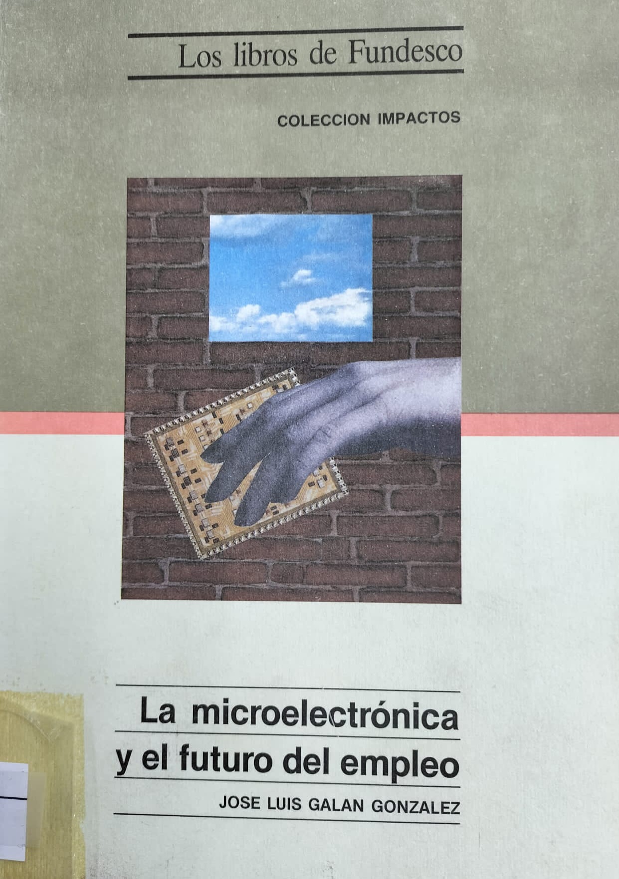 Imagen de portada del libro La microelectrónica y el futuro del empleo