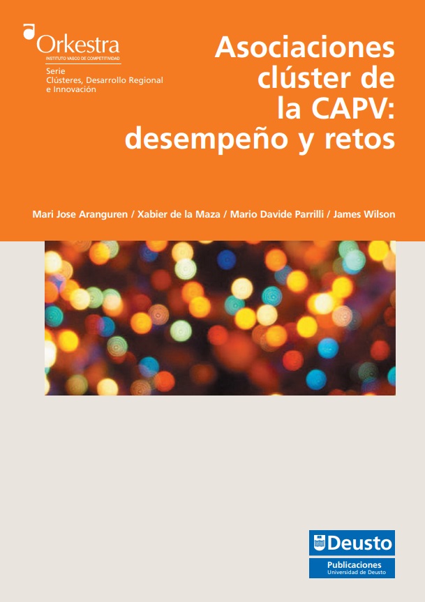 Imagen de portada del libro Asociaciones clúster de la CAPV