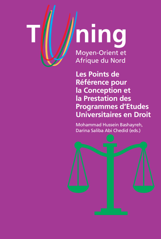 Imagen de portada del libro Les Points de Référence pour la Conception et la Prestation des Programmes d’Etudes Universitaires en Droit