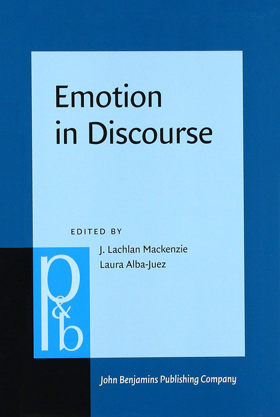 Imagen de portada del libro Emotion in discourse