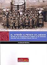 Imagen de portada del libro El interés superior del menor