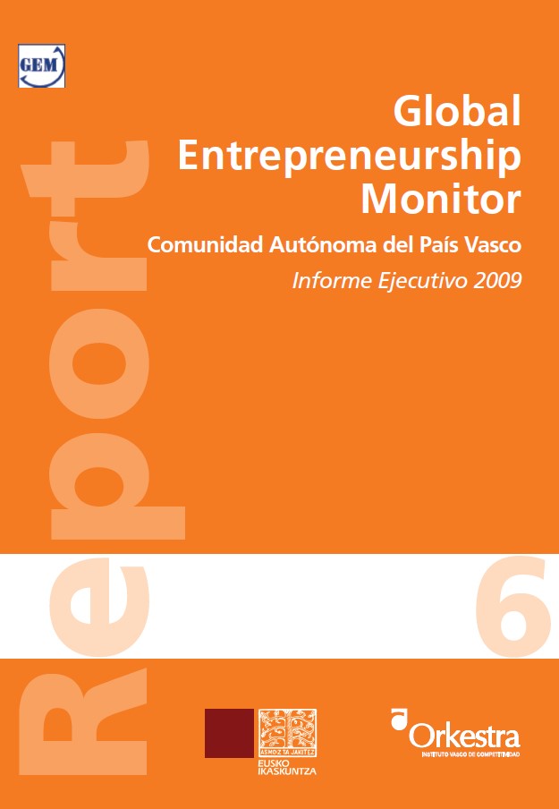 Imagen de portada del libro Global Entrepreneurship Monitor. Comunidad Autónoma del País Vasco