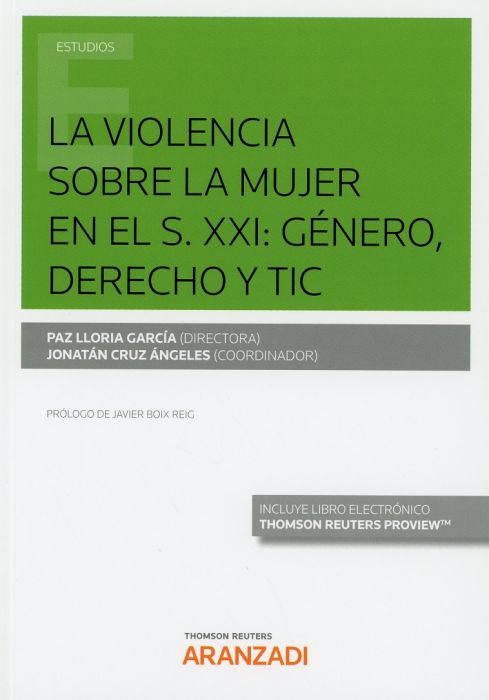 Imagen de portada del libro La violencia sobre la mujer en el siglo XXI