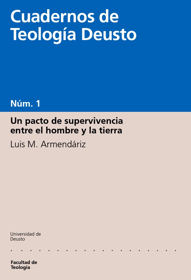 Imagen de portada del libro Un pacto de supervivencia entre el hombre y la tierra