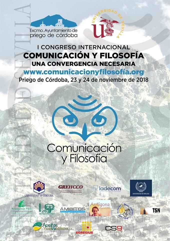 Imagen de portada del libro Comunicación y filosofía. Una convergencia necesaria [Libro de resúmenes del Primer Congreso Internacional]