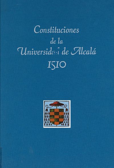 Imagen de portada del libro Constituciones de la Universidad de Alcalá, 1510