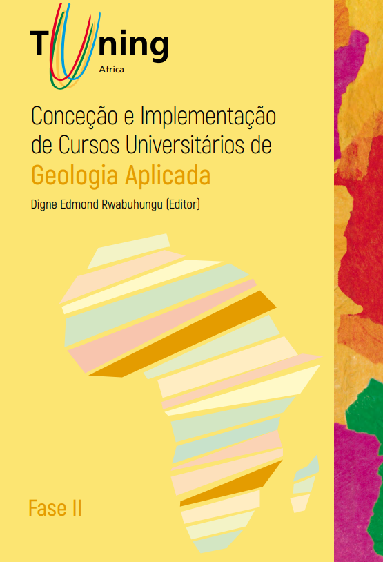 Imagen de portada del libro Conceção e implementação de cursos universitários de Geologia aplicada