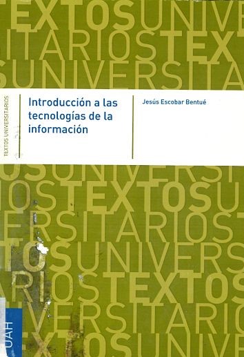 Imagen de portada del libro Introducción a las tecnologías de la información