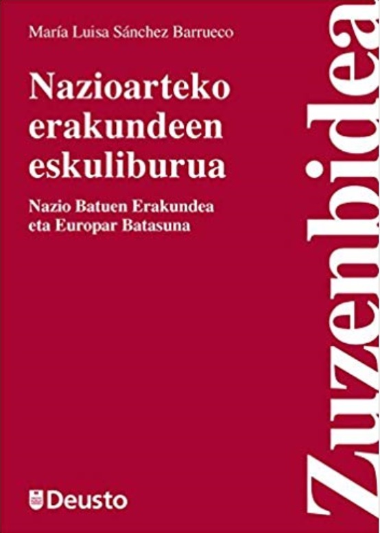 Imagen de portada del libro Nazioarteko erakundeen eskuliburua