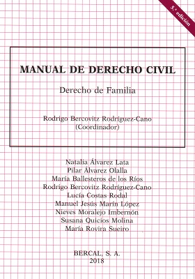 Imagen de portada del libro Manual de derecho civil