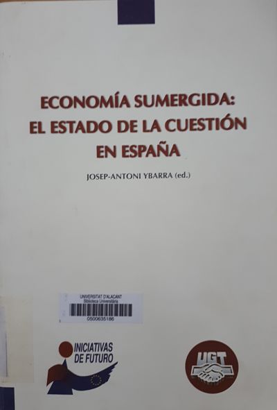 Imagen de portada del libro Economía sumergida