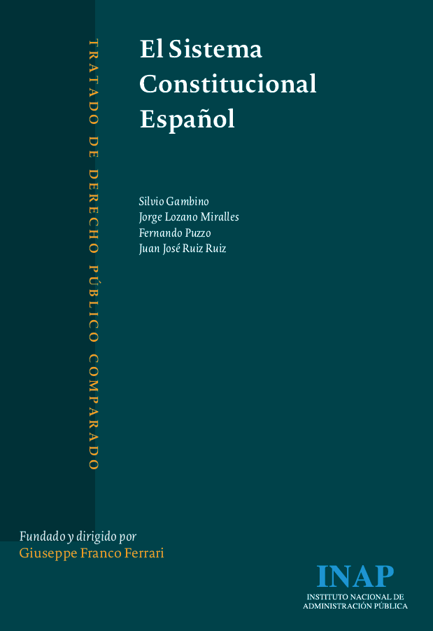 Imagen de portada del libro El sistema constitucional español