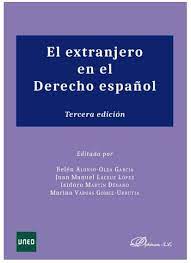 Imagen de portada del libro El extranjero en el Derecho español
